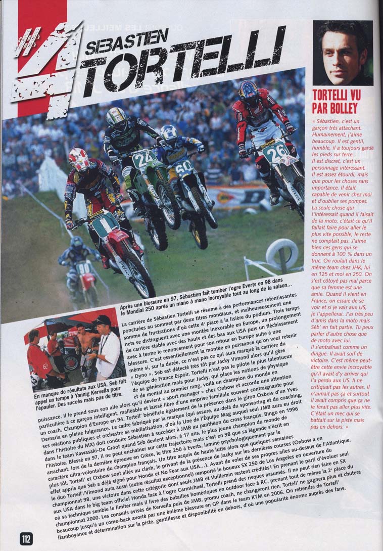 Le numéro 456 du Moto Verte d'Avril 2012, en voici la page 112