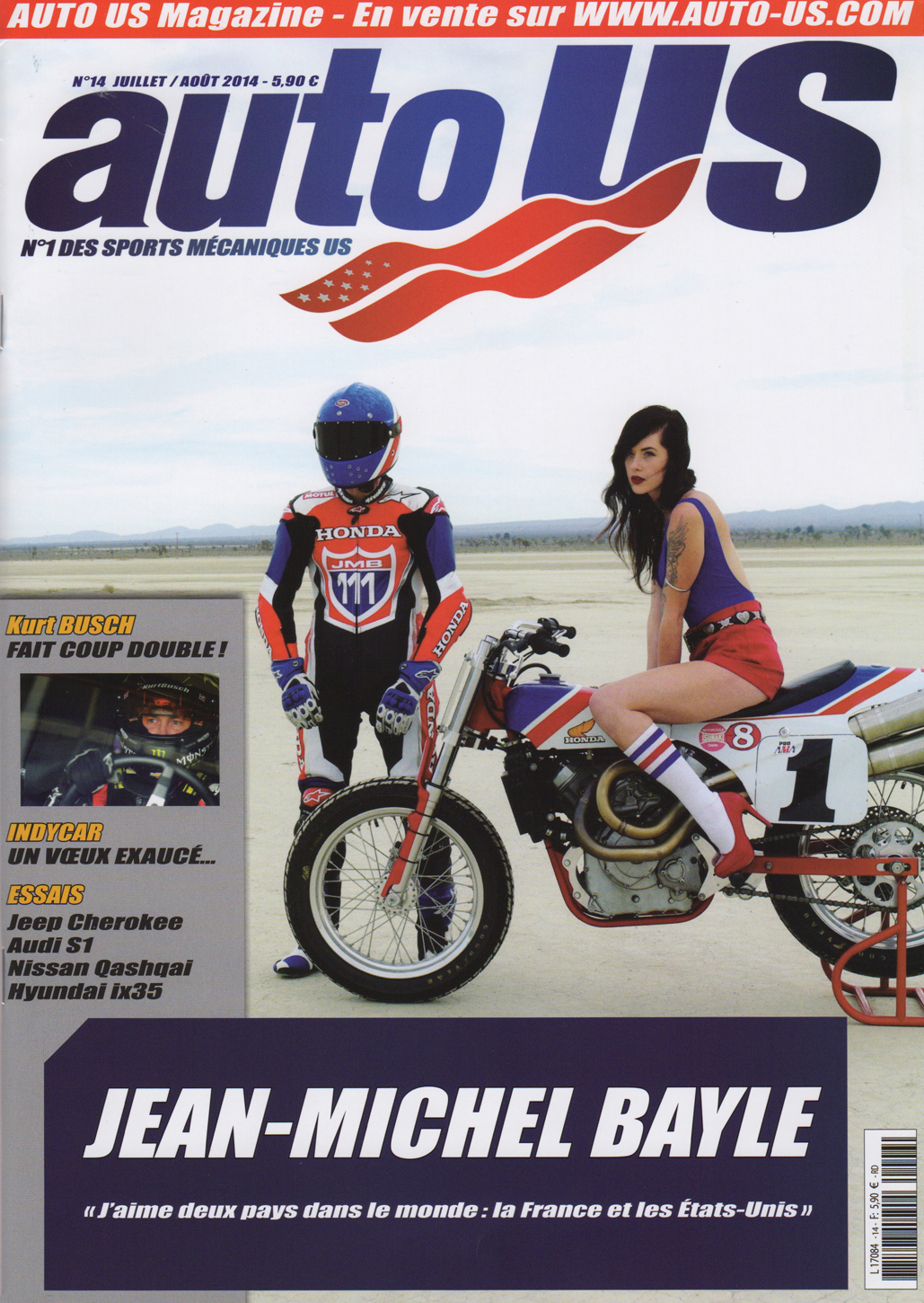 Jean-Michel Bayle fait la une du magazine Auto US