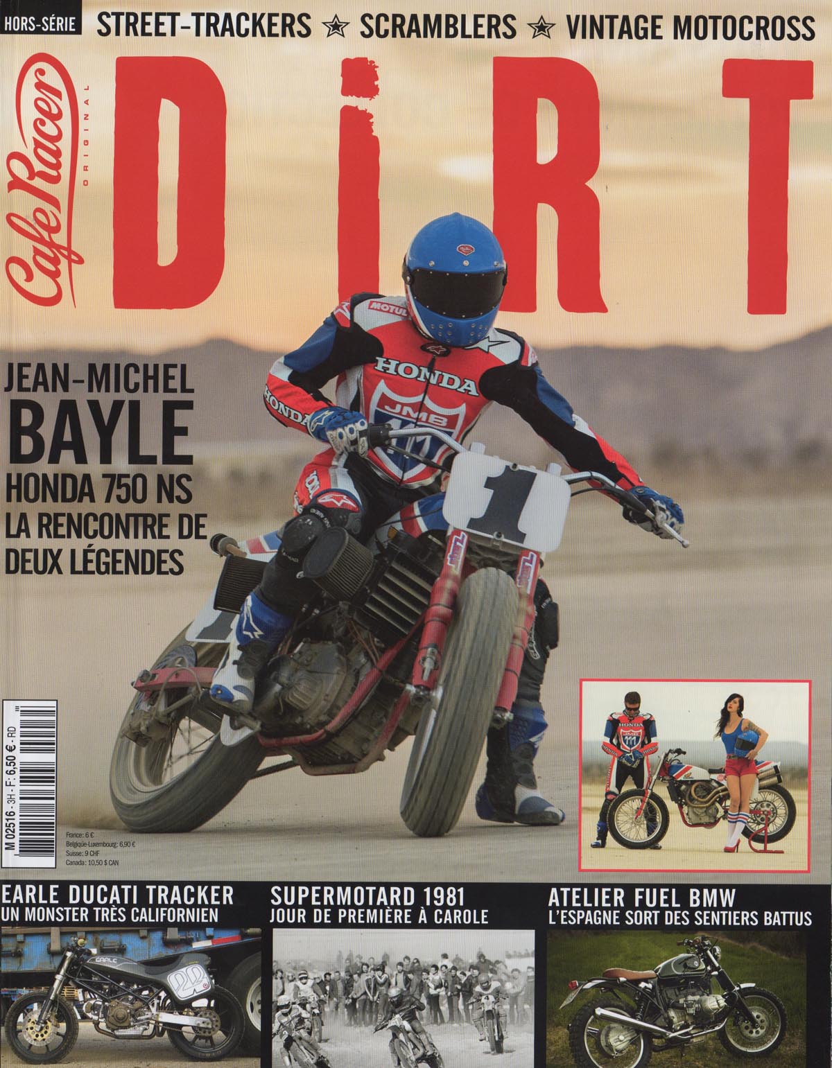 La couverture du HS Café Racer dédié au DIRT