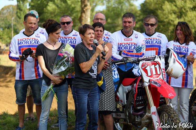 Une partie de l'équipe qui a participé à ce memorial Michel Moreau autour de Marianne Moreau