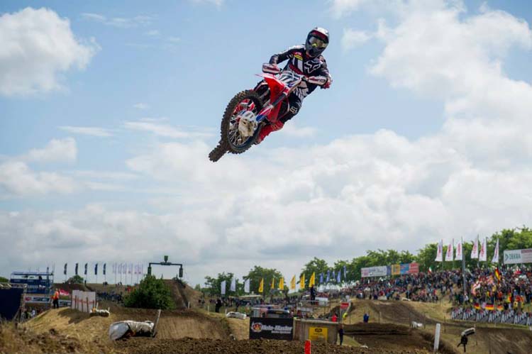 Evgeny Bobryshev lors de ce grand-prix d'Allemagne