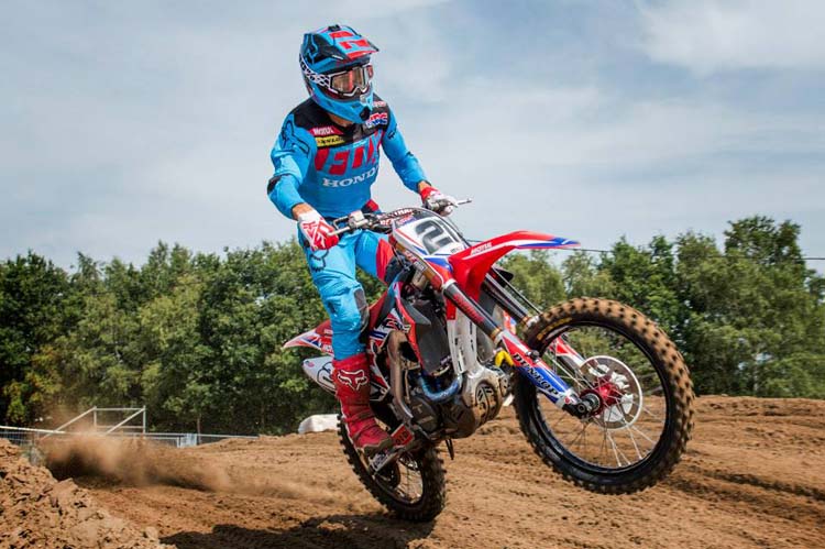 Gautier Paulin lors de ce grand-prix de Belgique