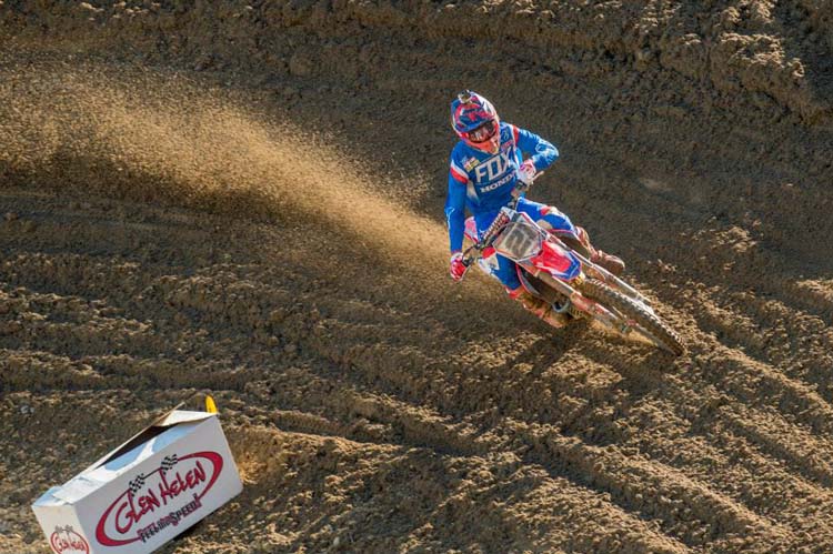 Gautier Paulin lors du grand-prix des Etats-Unis