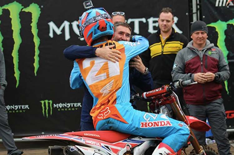 JMB et Gautier Paulin heureux lors de ce grand-prix d'Europe