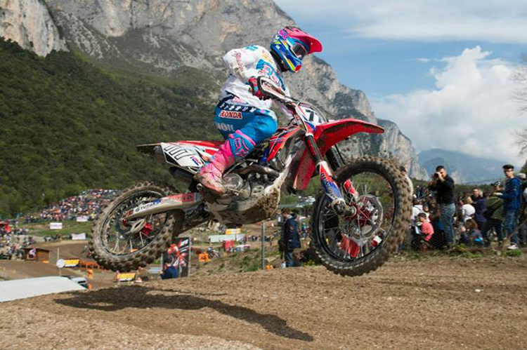 Evgeny Bobryshev lors de cette épreuve en Italie