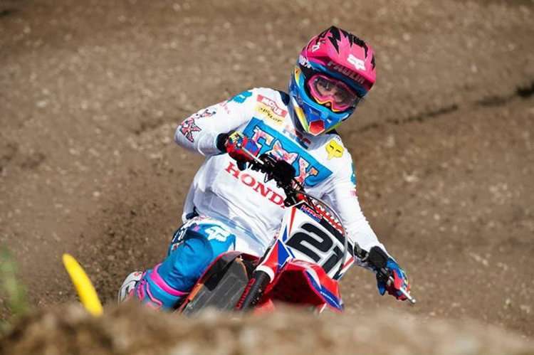 Gautier Paulin lors de ce grand-prix d'Italie