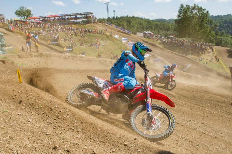 Evgeny Bobryshev et Gautier Paulin lors de ce grand-prix de République Tchèque