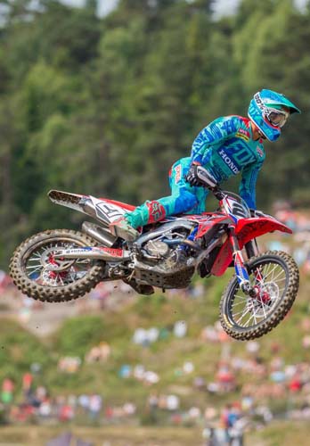 Gautier Paulin lors de ce grand-prix de Suède