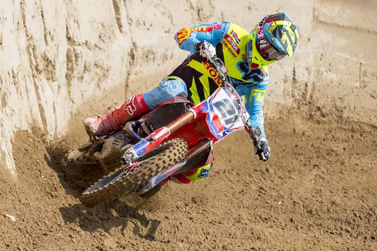 Gautier Paulin lors de ce grand-prix d'Italie 2016