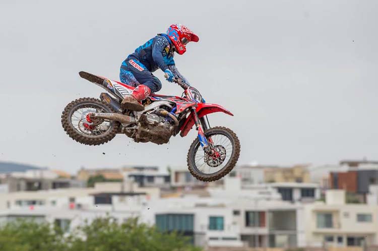 Evgeny Bobryshev lors de ce grand-prix du Mexique