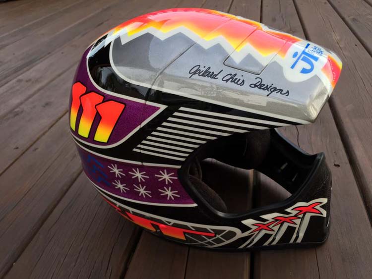 Le casque réplica JMB 1989 d'Olivier Atec-tam