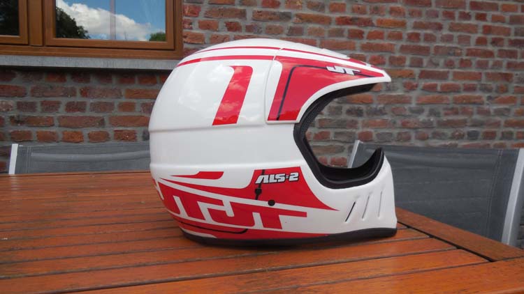 Le casque réplica JMB 1989 de Stéphane Segers