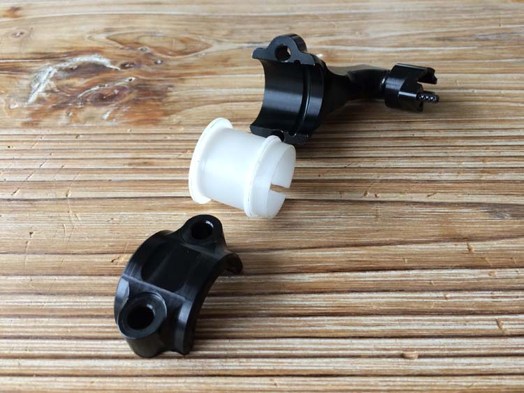 Cocotte d'embrayage avec sa bague nylon