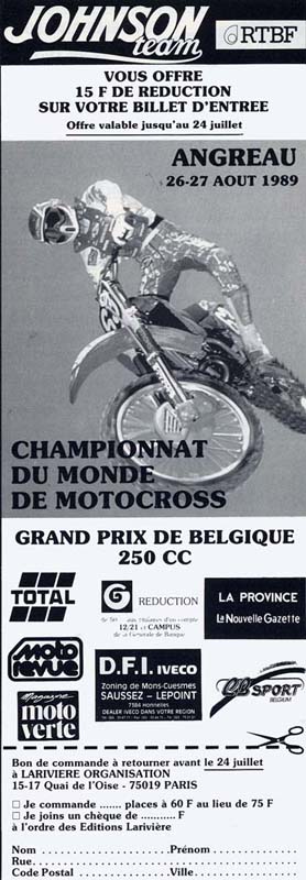 Une publicité Answer lors de cette année 1988