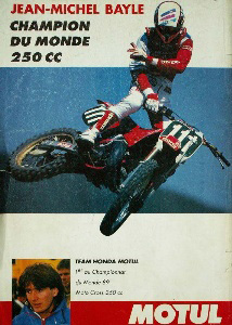 Une publicité Motul