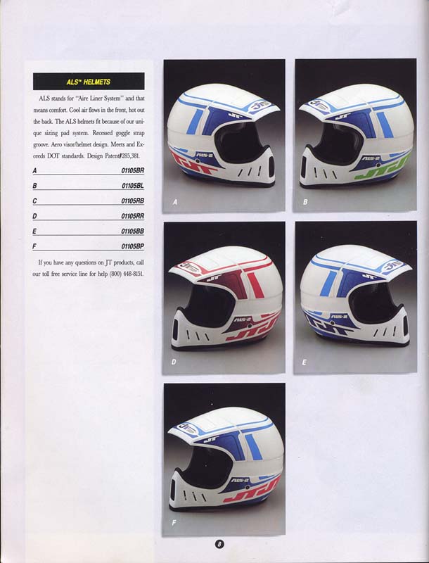La page 3 du catalogue JT 1990