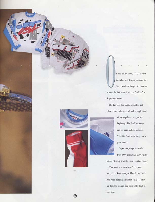 La page 6 du catalogue JT 1990