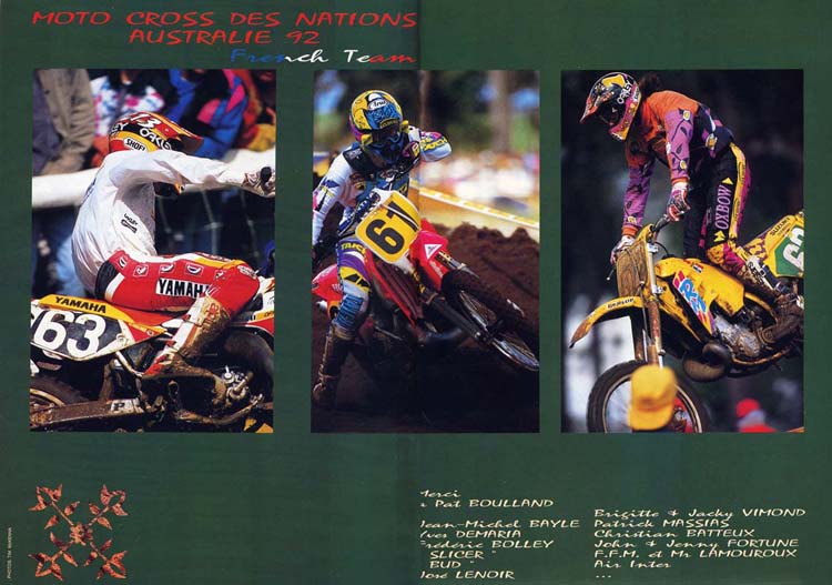 Une publicité pour Oxbow en 1992