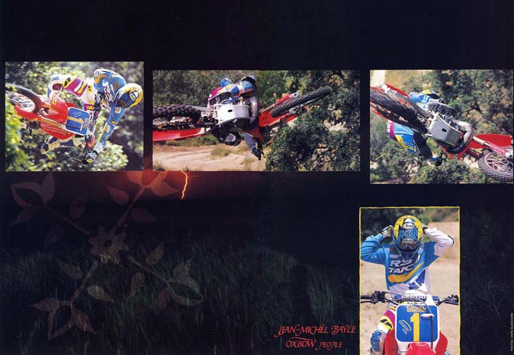Une publicité pour Oxbow en 1992