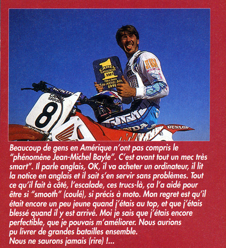 Ricky Johnson parle de JMB en 1992