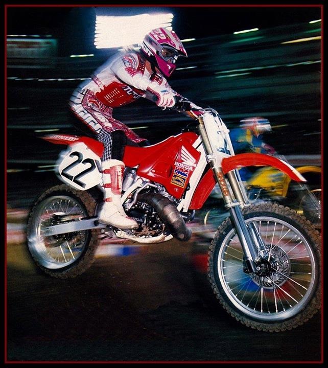 Jean-Michel en action lors de ce supercross